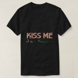 キス私はパキスタンのおもしろいタイポグラフィ国 Tシャツ