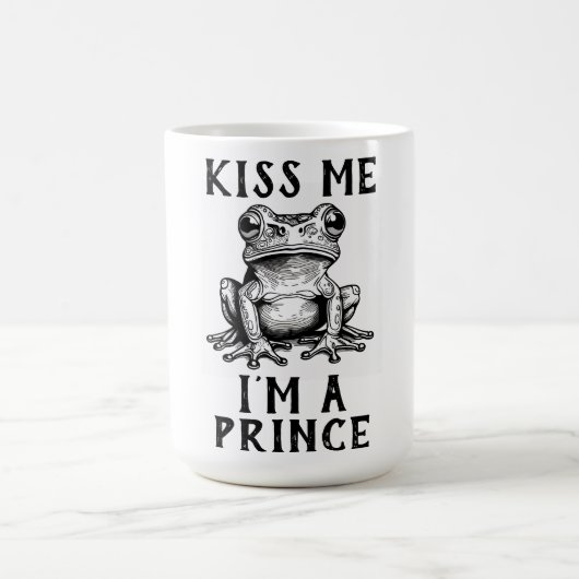 キス私はプリンスコーヒーマグ コーヒーマグカップ (中央)