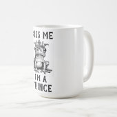 キス私はプリンスコーヒーマグ コーヒーマグカップ (正面右)