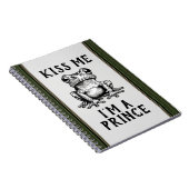 キス私はプリンスノート ノートブック (右側)