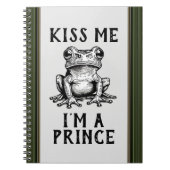 キス私はプリンスノート ノートブック (正面)