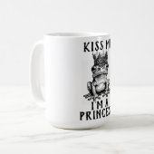 キス私はプリンセスコーヒーマグ コーヒーマグカップ (正面左)