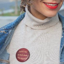 キス私はペルシャのノウルーズボタン 缶バッジ