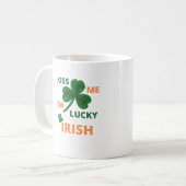 キス私はラッキー・アイリッシュ コーヒーマグカップ (正面左)
