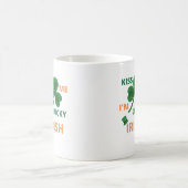 キス私はラッキー・アイリッシュ コーヒーマグカップ (中央)