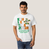 キス私はレプレシャンだ Tシャツ (正面フル)