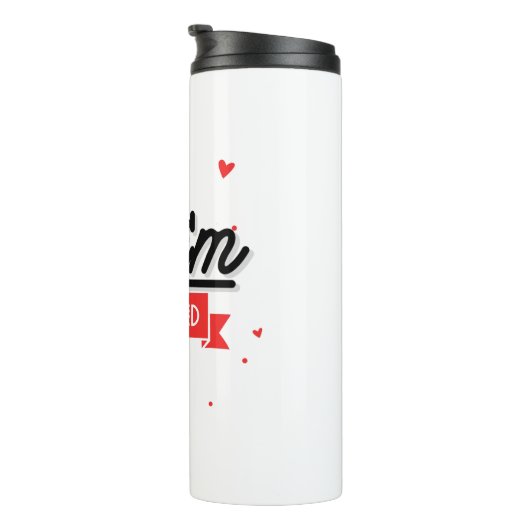 キス私は予防接種を受けている タンブラー (回転右)