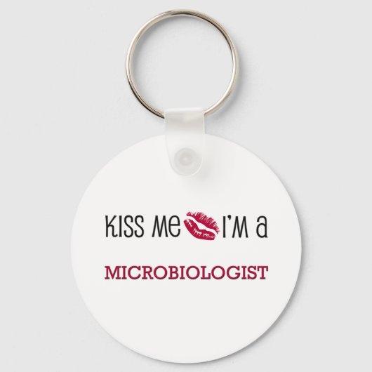 キス私は微生物学者だ キーホルダー (正面)