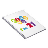 キス私は21誕生日Tシャツとギフト ノートブック (右側)