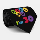 キス私は30誕生日Tシャツとギフト ネクタイ (ロール)