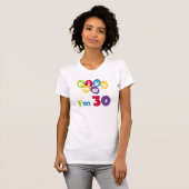 キス私は30誕生日Tシャツとギフト Tシャツ (正面フル)