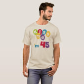 キス私は45誕生日Tシャツとギフト Tシャツ (正面フル)