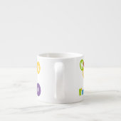 キス私は50誕生日Tシャツとギフト エスプレッソカップ (裏面)