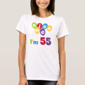 キス私は55誕生日Tシャツとギフト Tシャツ (正面)