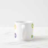 キス私は80誕生日Tシャツとギフト エスプレッソカップ (裏面)