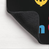 キス私は80誕生日Tシャツとギフト マウスパッド (コーナー)