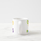 キス私は85の誕生日Tシャツとギフト エスプレッソカップ (裏面)