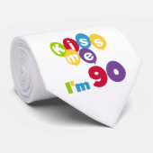 キス私は90誕生日Tシャツとギフト ネクタイ (ロール)