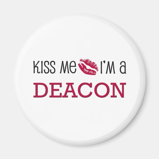 キス私はDEACON マグネット (正面)