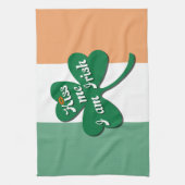 キス私アイリッシュ キッチンタオル (縦)