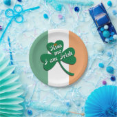 キス私アイリッシュ ペーパープレート (パーティー)