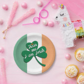 キス私アイリッシュ ペーパープレート (パーティー)