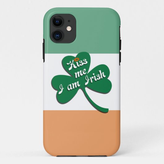 キス私アイリッシュ Case-Mate iPhoneケース (裏面)