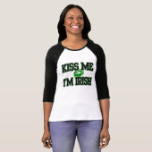 キス私アイリッシュ、St patricks dayシャツ トライブレンドＴシャツ (正面フル)