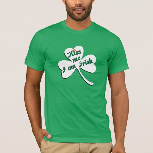 キス私アイリッシュ Tシャツ (正面)