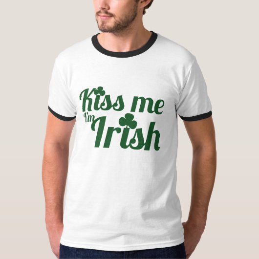 キス私アイリッシュ Tシャツ (正面)
