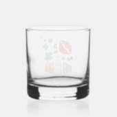 キス私アイリッシュst patricks day ウイスキーグラス (裏面)