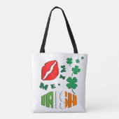 キス私アイリッシュst patricks day トートバッグ (裏面)