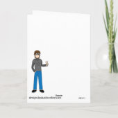 キス私アイリッシュSt patty's day カード (裏面)