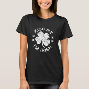 キス私アイリッシュTシャツサンパトリック・デイシャツ Tシャツ