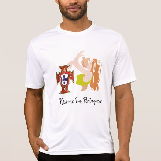 キス私ポルトガル人 Tシャツ (正面)
