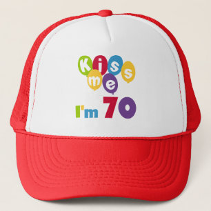 キス私70誕生日Tシャツとギフト キャップ