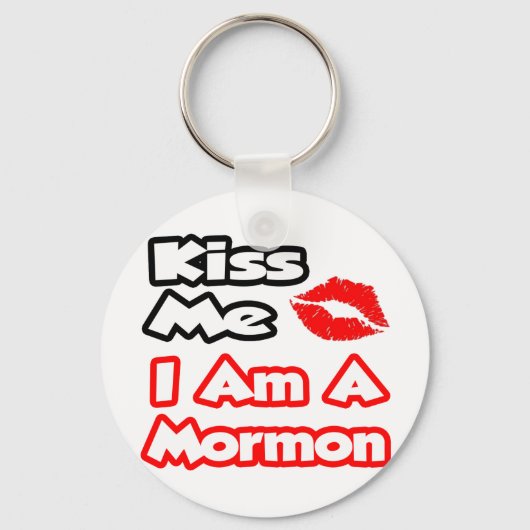キス私…私はモルモン教徒だ キーホルダー (正面)