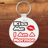 キス私…私はモルモン教徒だ キーホルダー (正面)