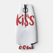 キス結婚キルガールズグループトリオキス衣装レッド ボトルクーラー (裏面)