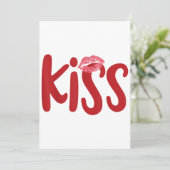 キス結婚キルガールズグループトリオキス衣装レッド 招待状 (スタンド正面)