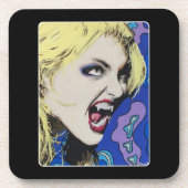 'キス絵を描懸命's on a コースター (正面)