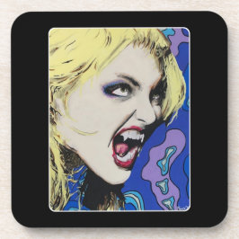 'キス絵を描懸命's on a コースター