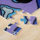 'キス絵を描懸命's on a ジグソーパズル (側面)