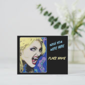 'キス絵を描懸命's on a ポストカード (スタンド正面)