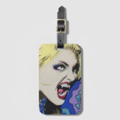 'キス絵を描懸命's on a ラゲッジタグ (正面縦)