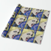 'キス絵を描懸命's on a ラッピングペーパー (アンロールド)