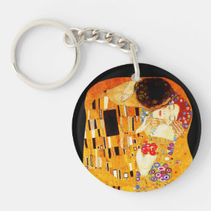 キス絵画ズバイグスタフクリムト キーホルダー
