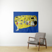キス絵画ズバイグスタフクリムト タペストリー (インサイチュ(横))