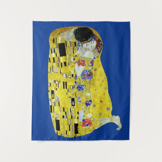 キス絵画ズバイグスタフクリムト タペストリー (正面)