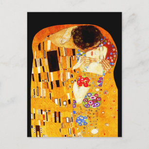 キス絵画ズバイグスタフクリムト ポストカード